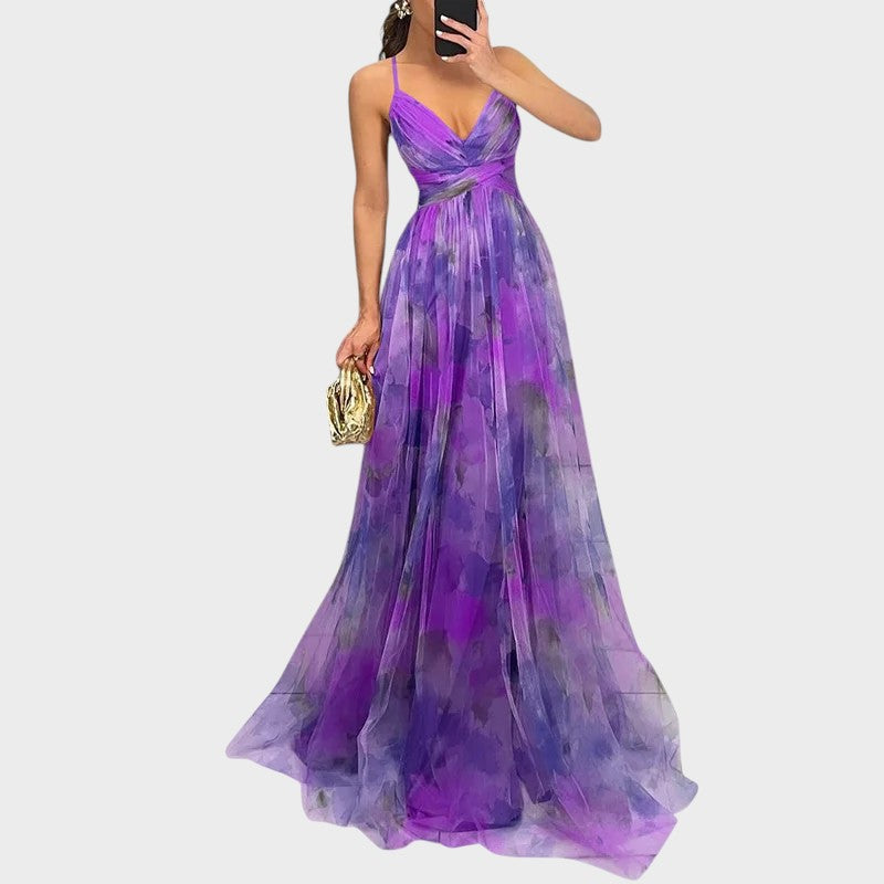 Gisele - Vestido longo Floral
