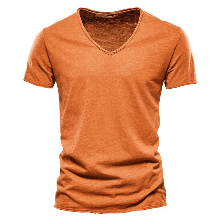 Carlos - T-shirt de algodão de verão