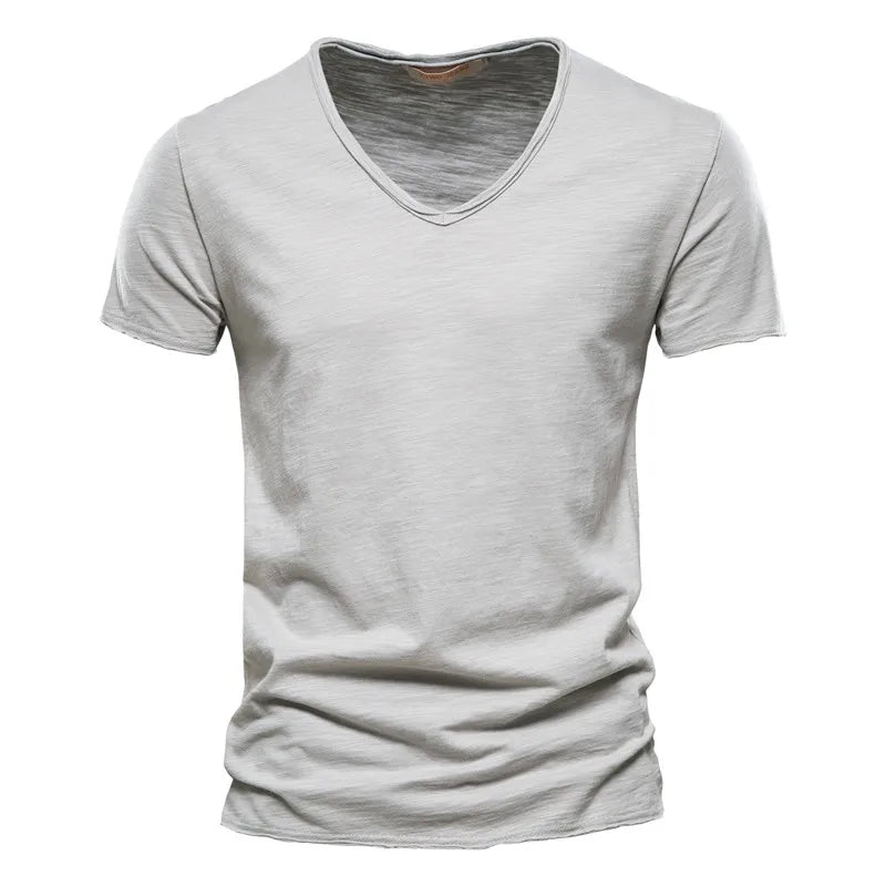 Carlos - T-shirt de algodão de verão