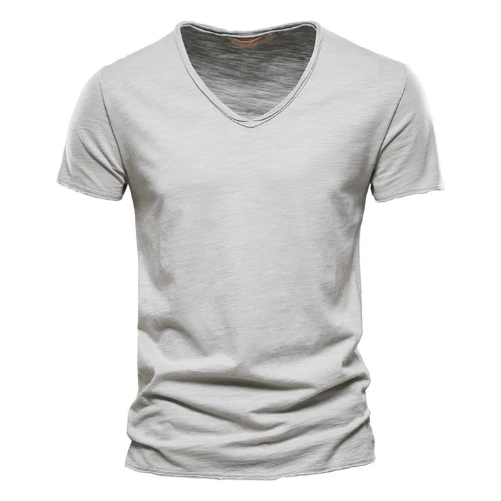 Carlos - T-shirt de algodão de verão