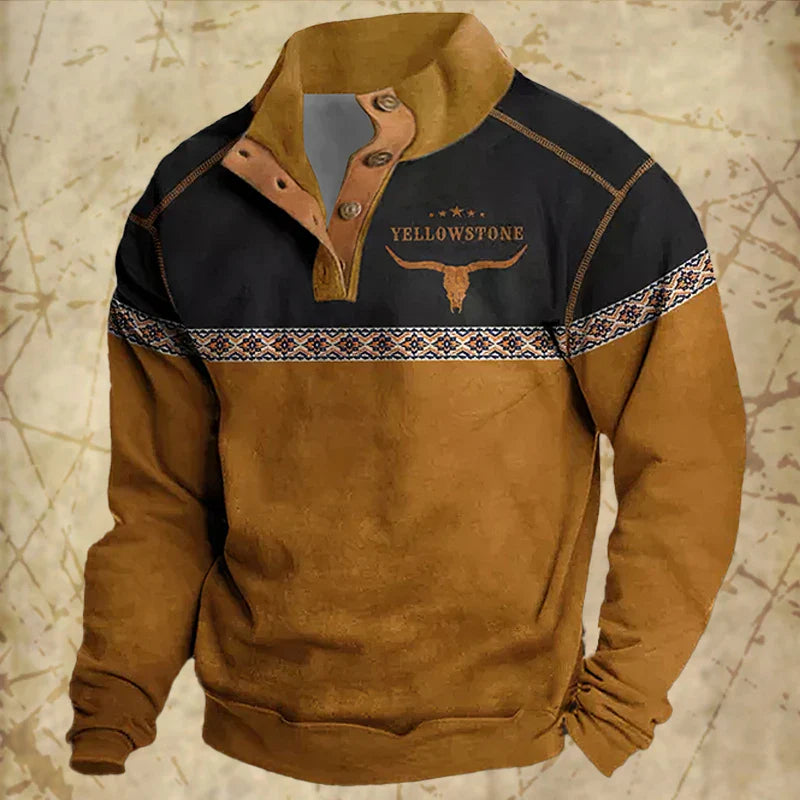 Augusto - Camisola com Fecho Frontal