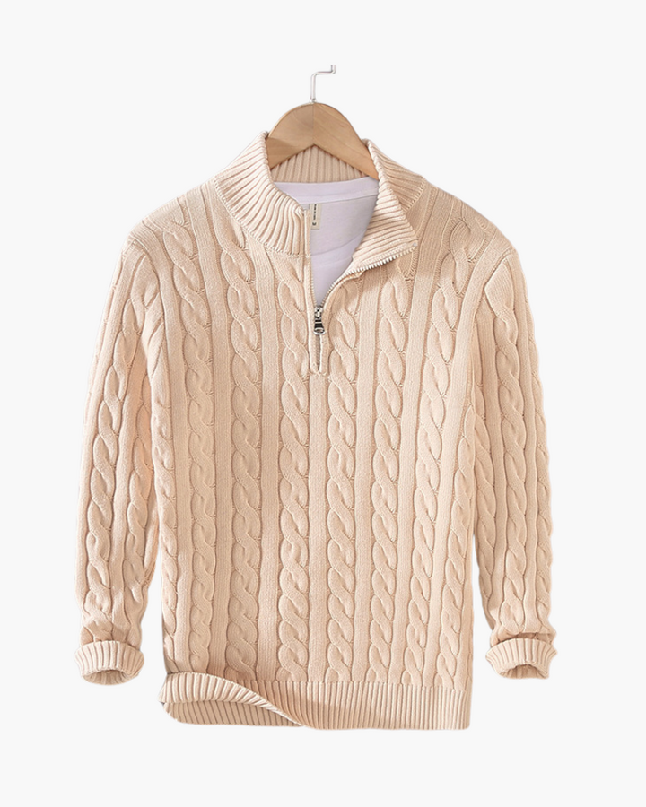 João - Camisola Tricotada com Fecho