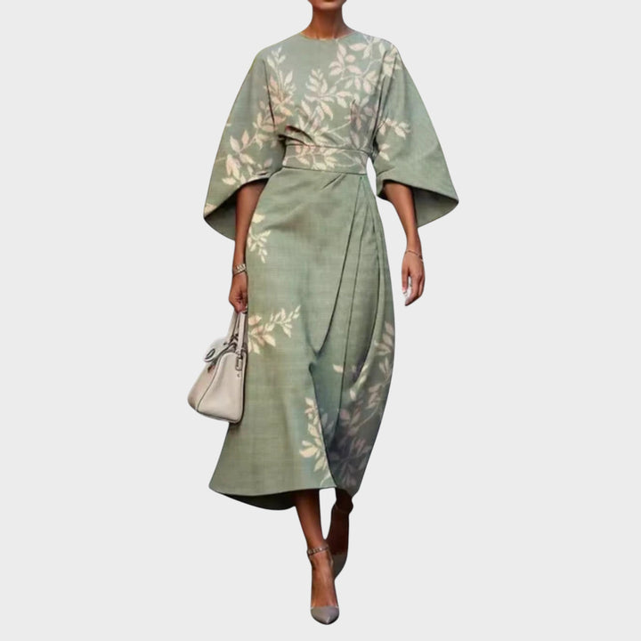 Ana– Vestido Floral Elegante