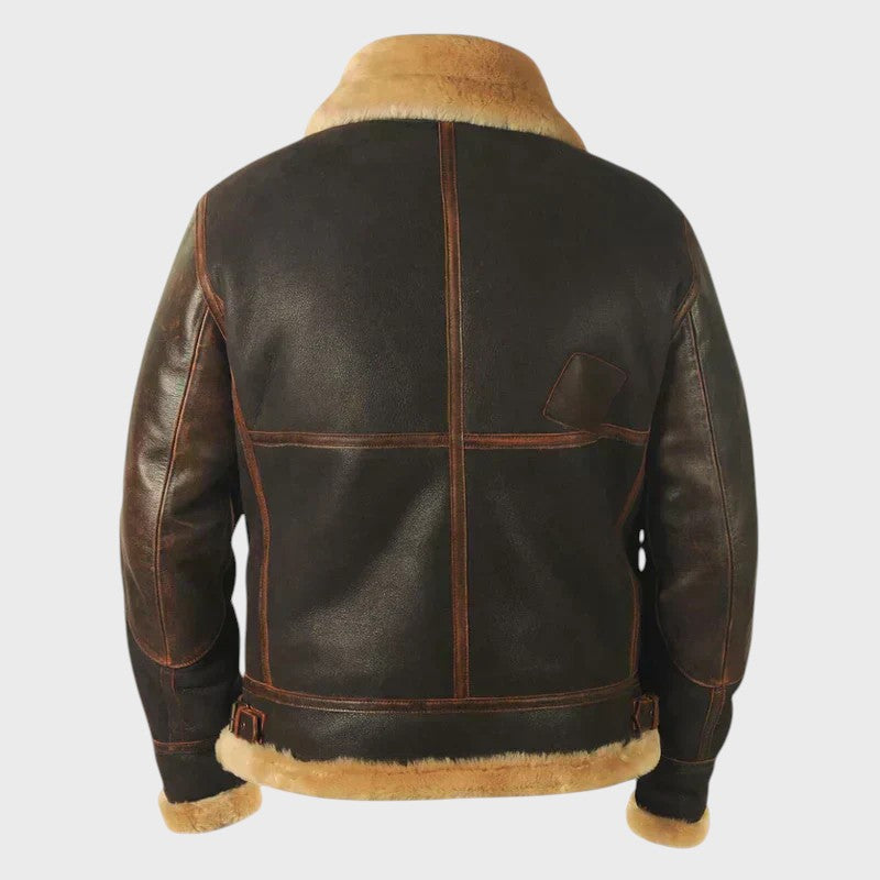 Guilherme - Casaco de inverno em pele Original