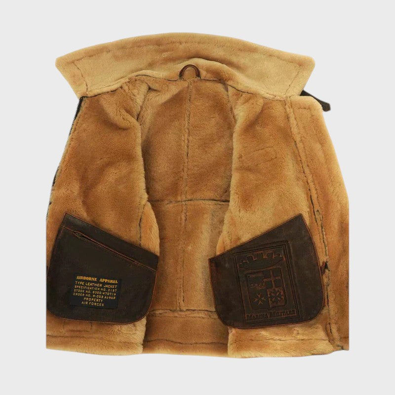 Guilherme - Casaco de inverno em pele Original