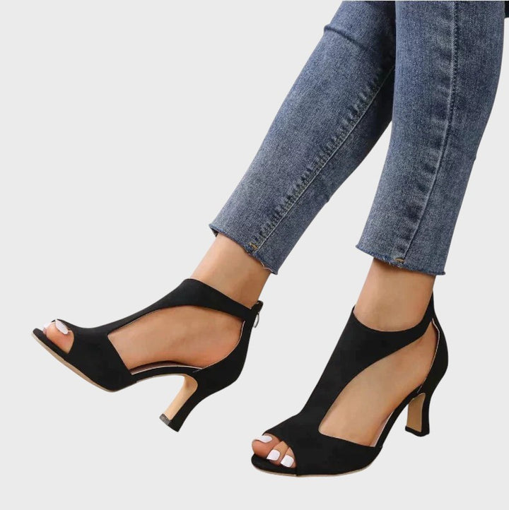 Sara - Elegantes Sapatos de Salto Alto