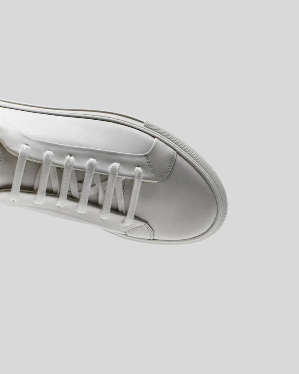 Américo - Oxford Leather Sneakers Brancos