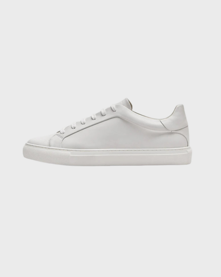 Américo - Oxford Leather Sneakers Brancos