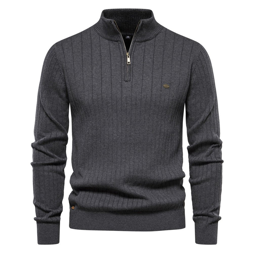 André - Camisola Casual de Algodão Masculino