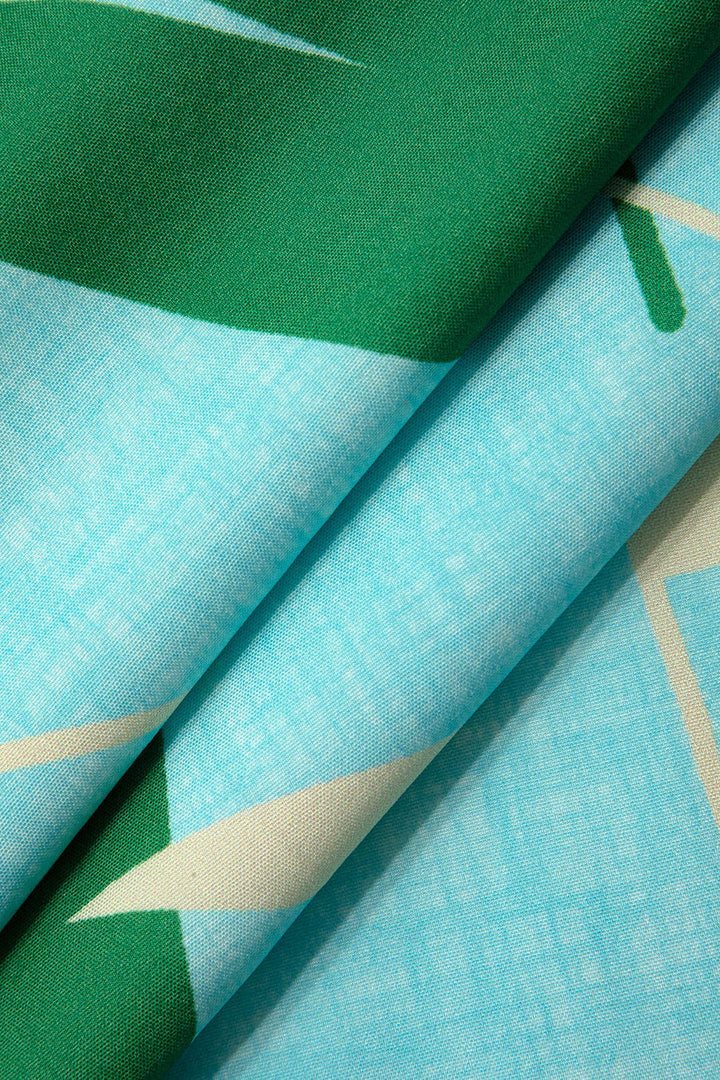 Vera - Conjunto Cami com Nó e Calças Tropicais