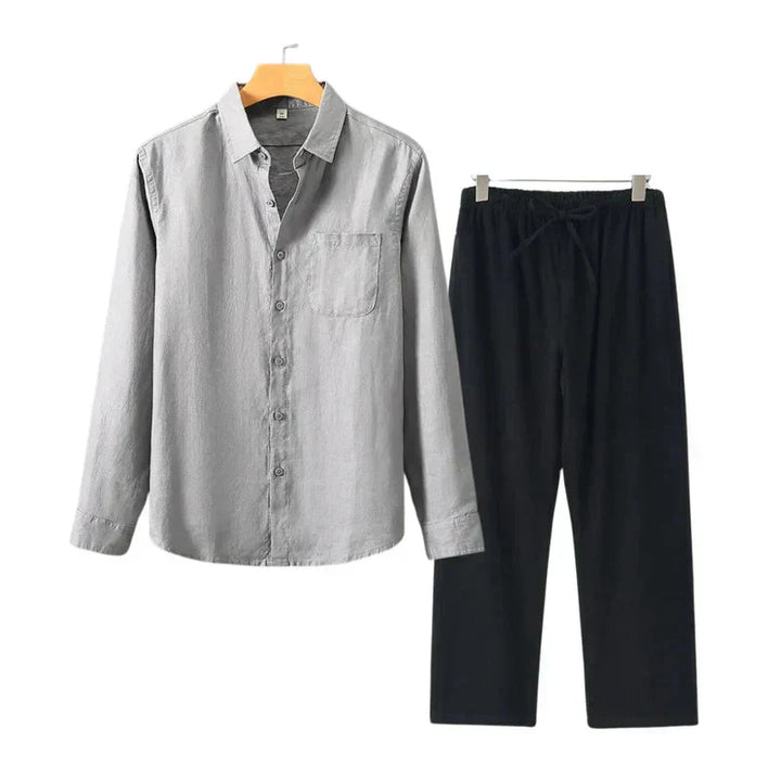 Joaquim - Camisa de Linho de Manga Longa
