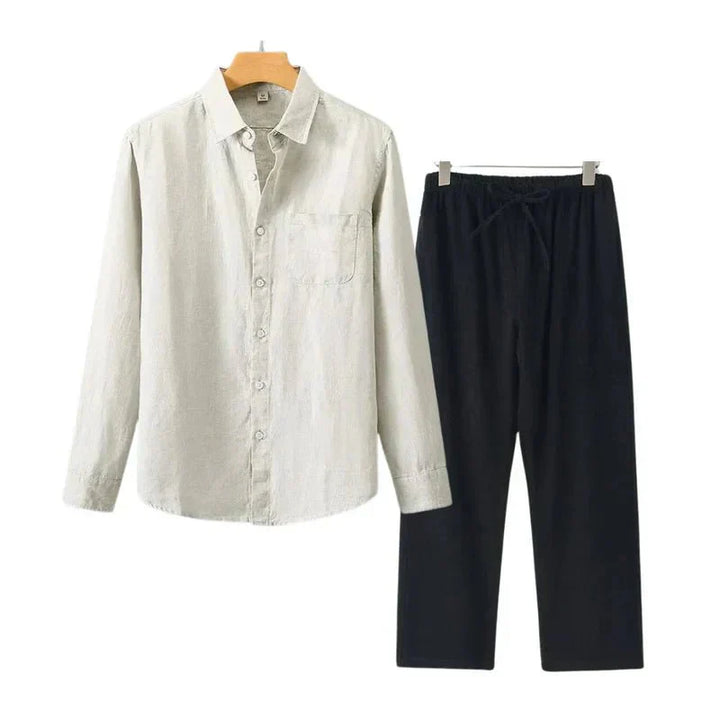 Joaquim - Camisa de Linho de Manga Longa