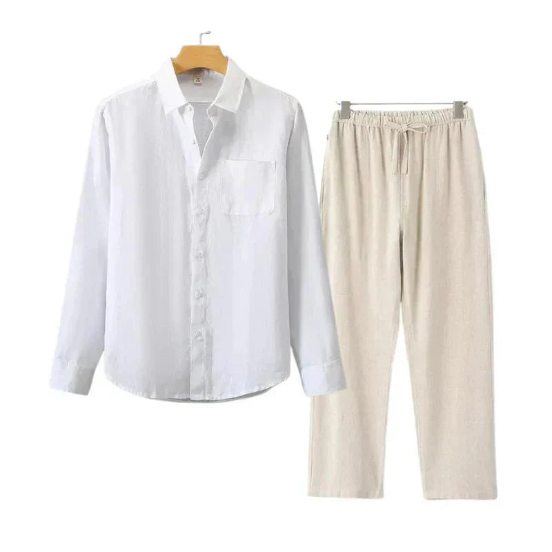 Joaquim - Camisa de Linho de Manga Longa