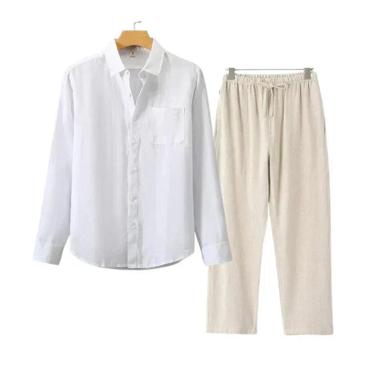 Joaquim - Camisa de Linho de Manga Longa