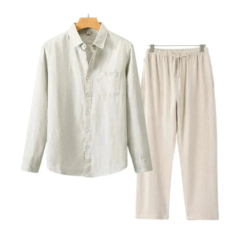Joaquim - Camisa de Linho de Manga Longa