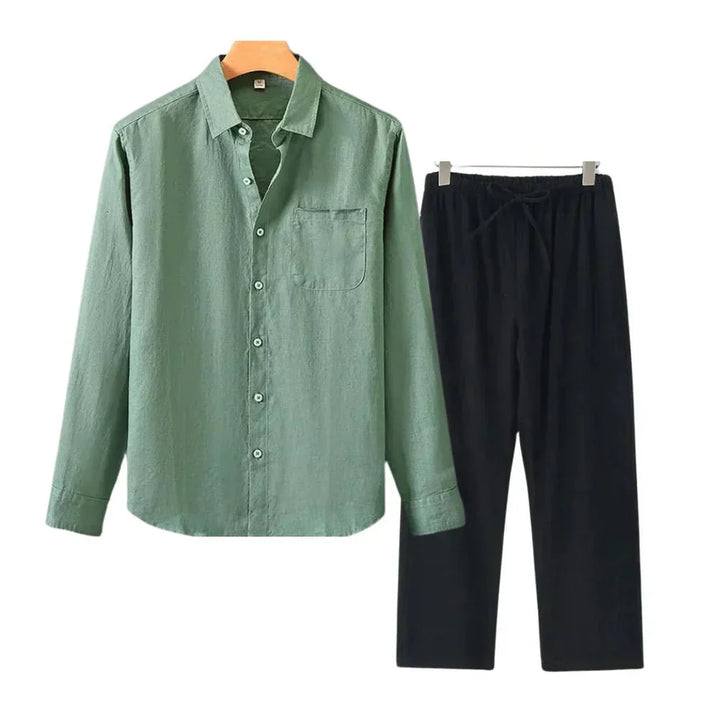 Joaquim - Camisa de Linho de Manga Longa