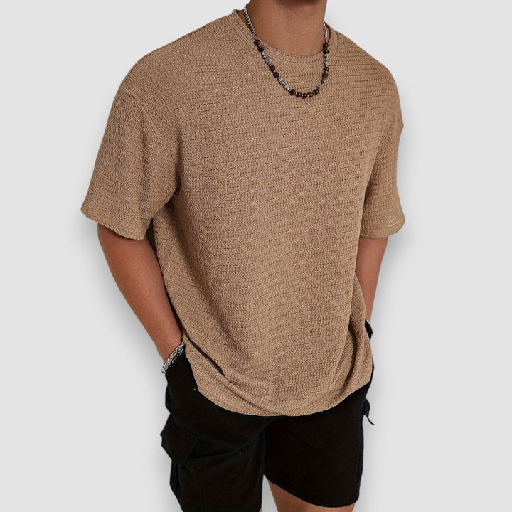 Francisco - T-shirt com Textura