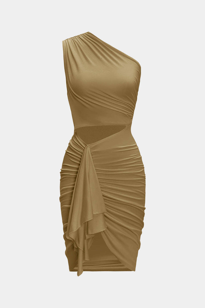 Patricia - Vestido Curto com Design Assimétrico