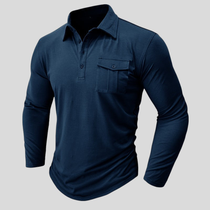 Duarte - Polo casual com bolsos