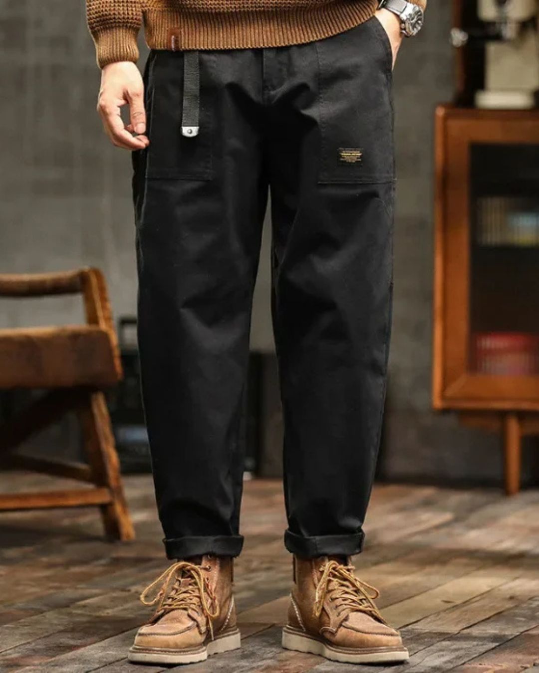 Rodrigo - Calças cargo vintage