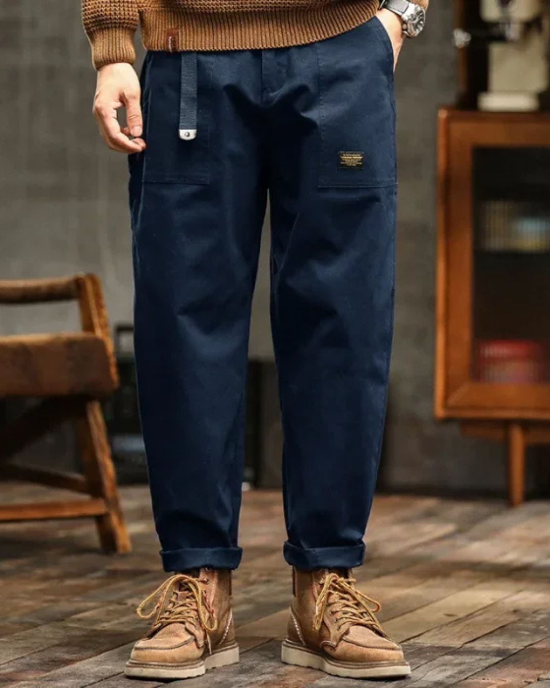 Rodrigo - Calças cargo vintage