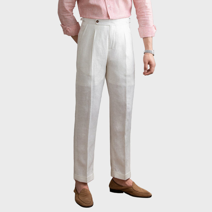 Henrique - Calças de Linho Elegantes
