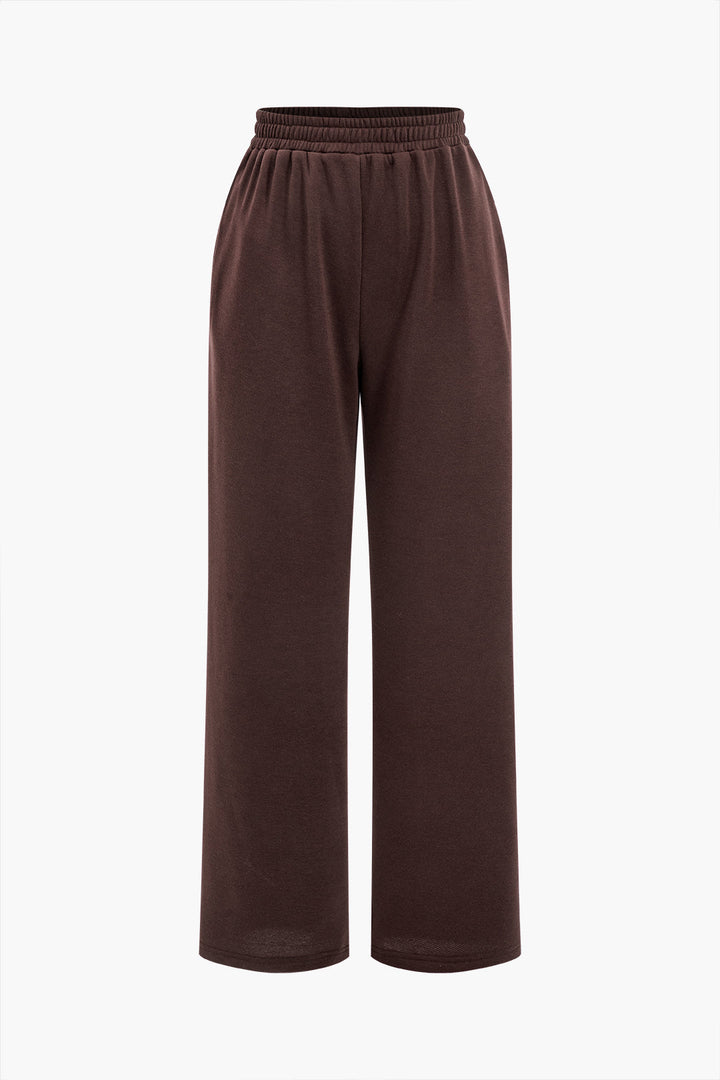 Helena - Conjunto Assimétrico de Blusa e Calças
