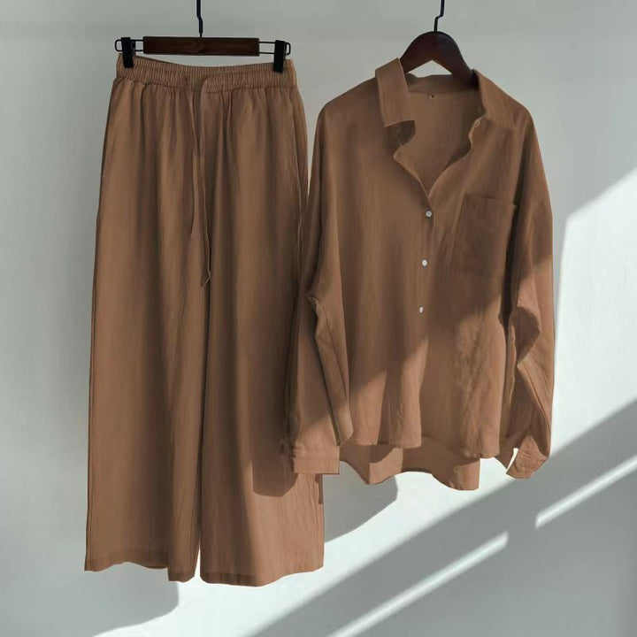 Alice - Conjunto Primavera Casual em Duas Peças