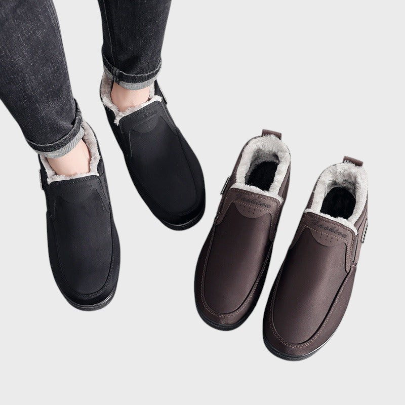 Afonso - Botas Ortopédicas Impermeáveis com Forro Confortável