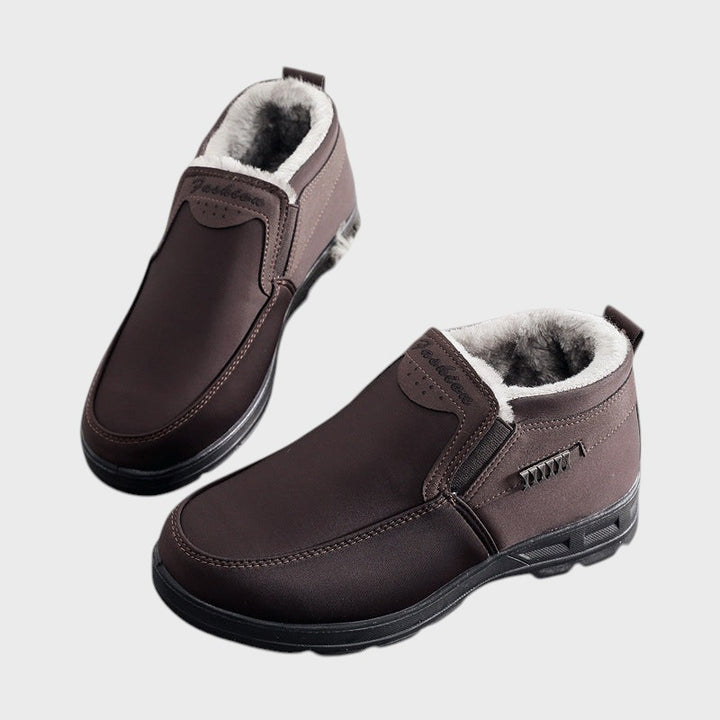 Afonso - Botas Ortopédicas Impermeáveis com Forro Confortável