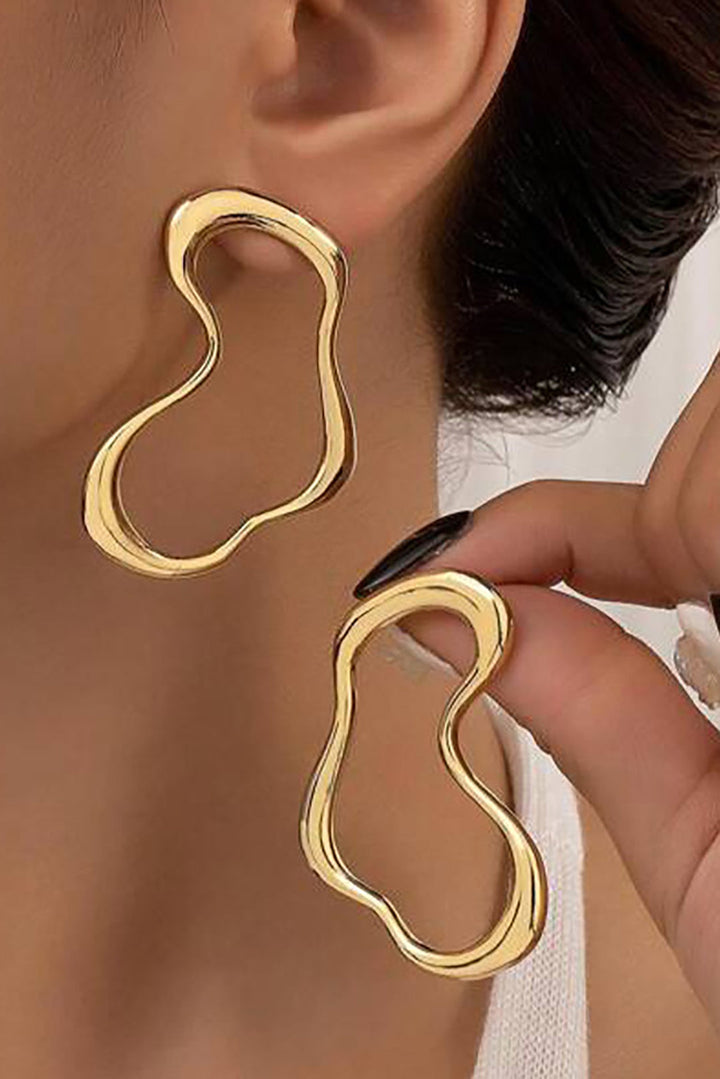 Irregular Line Earrings
