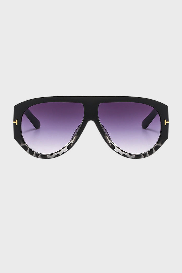 Ivone - Óculos de Sol com Design de Leopardo