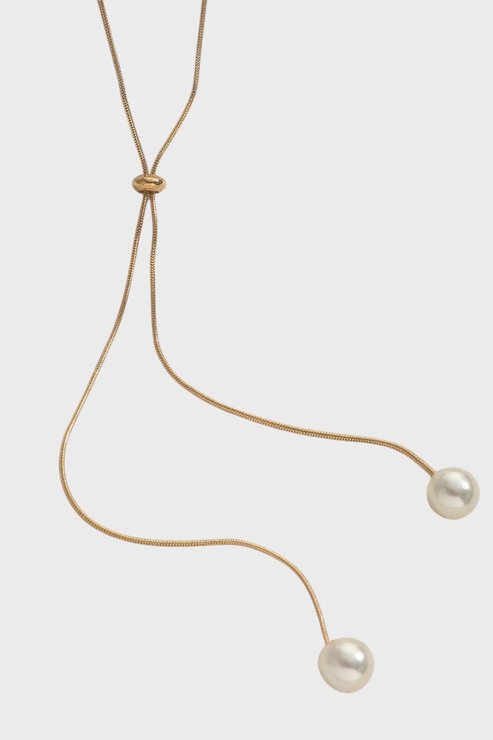 Ajustable Pearl Necklace