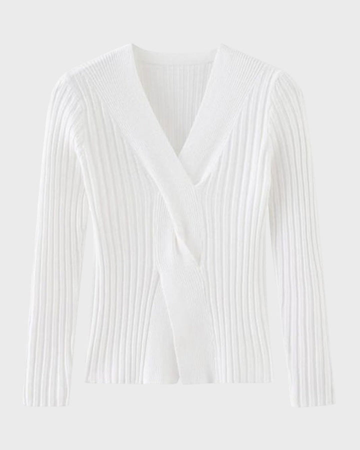Elegante Blusa de Manga Longa