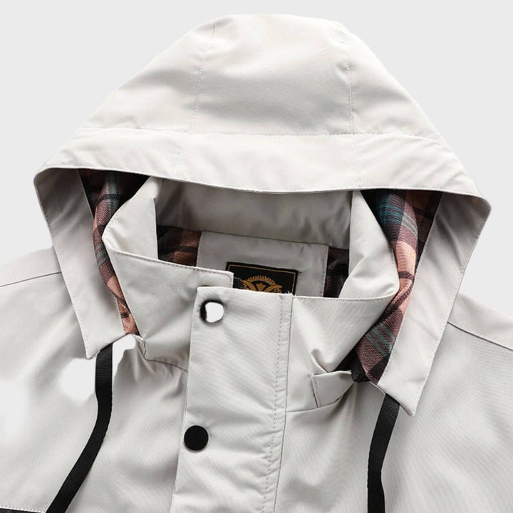 Samuel - Casaco de Inverno Masculino com Capuz