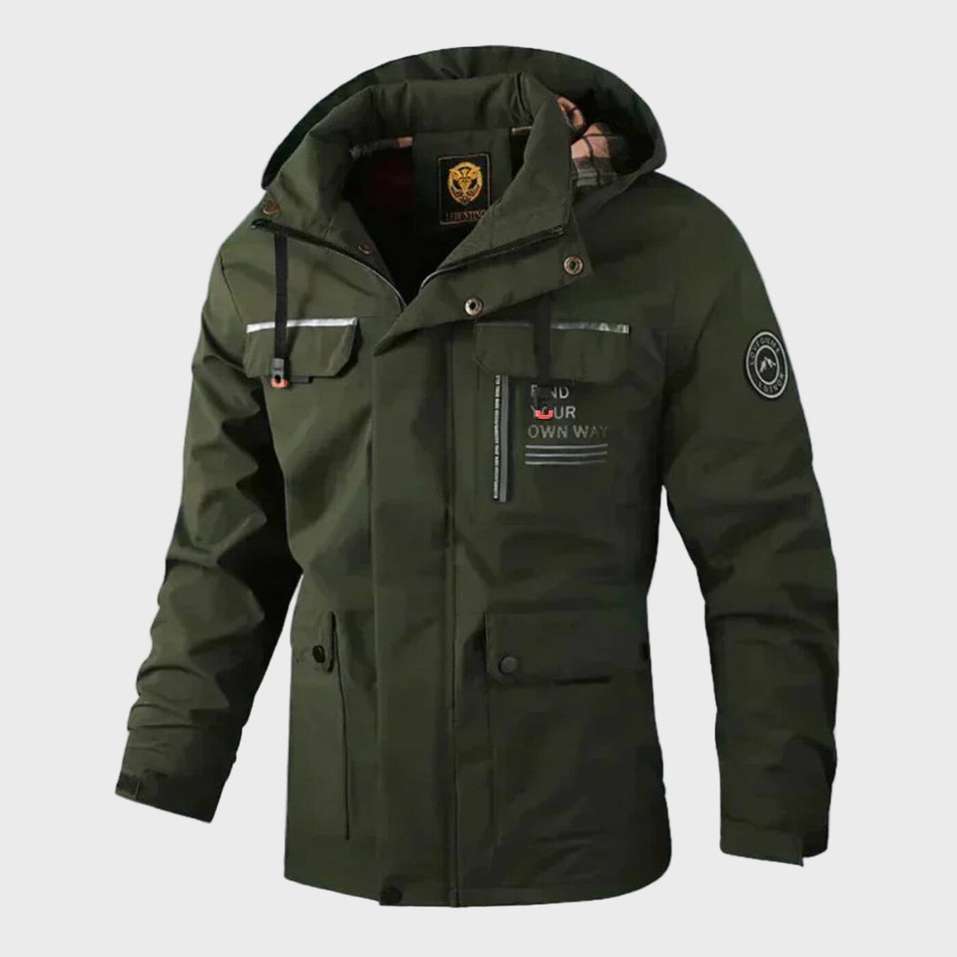 Samuel - Casaco de Inverno Masculino com Capuz