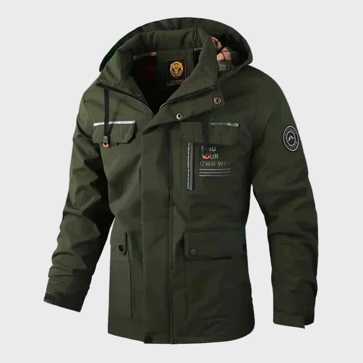 Samuel - Casaco de Inverno Masculino com Capuz