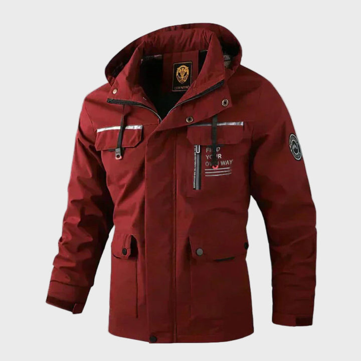 Samuel - Casaco de Inverno Masculino com Capuz