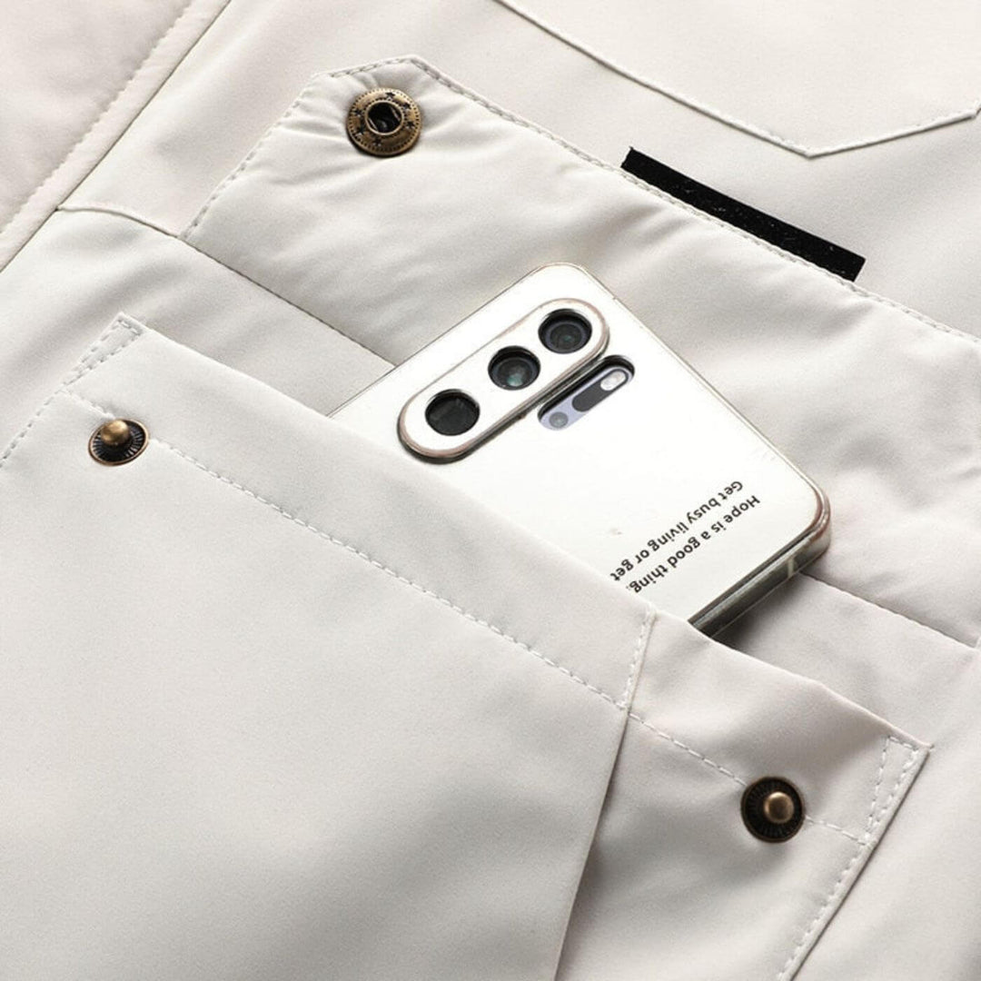 Samuel - Casaco de Inverno Masculino com Capuz