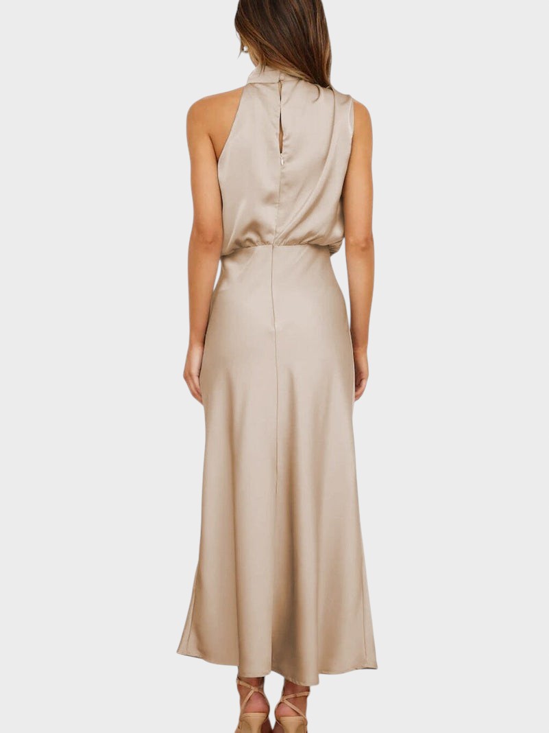 Lucrécia – Vestido Elegante De Seda