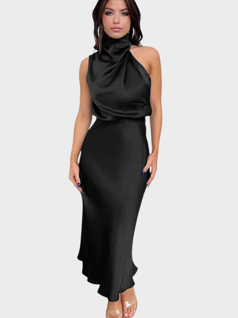 Lucrécia – Vestido Elegante De Seda
