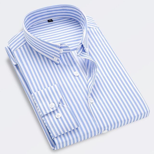 Carlos - Camisa de Listras Ousadas Masculina