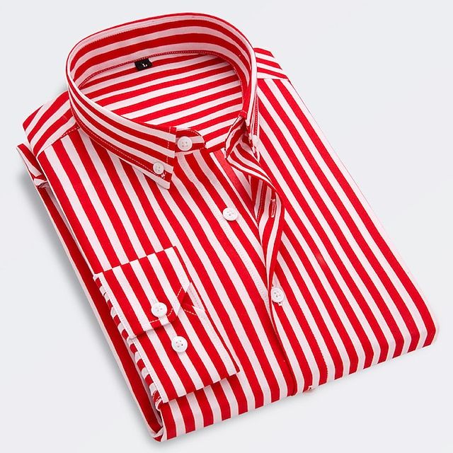 Carlos - Camisa de Listras Ousadas Masculina