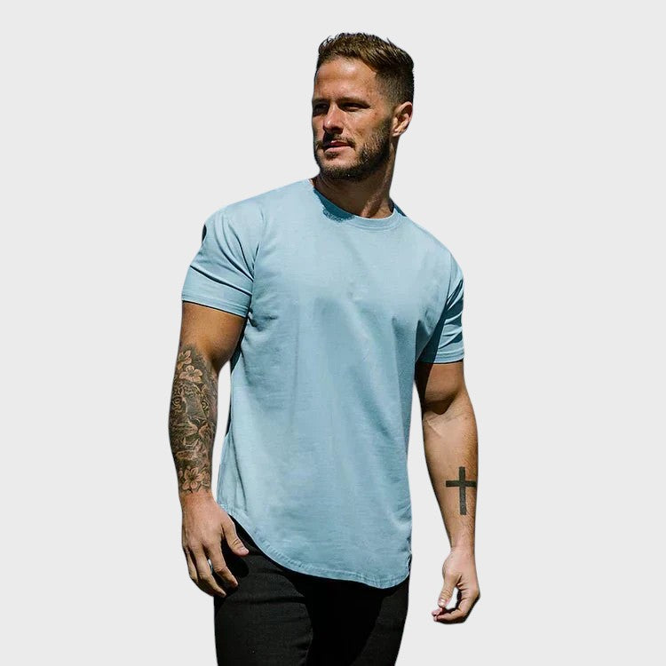 Angelo - T-shirt de Estilo Atlético com Corte Ajustado