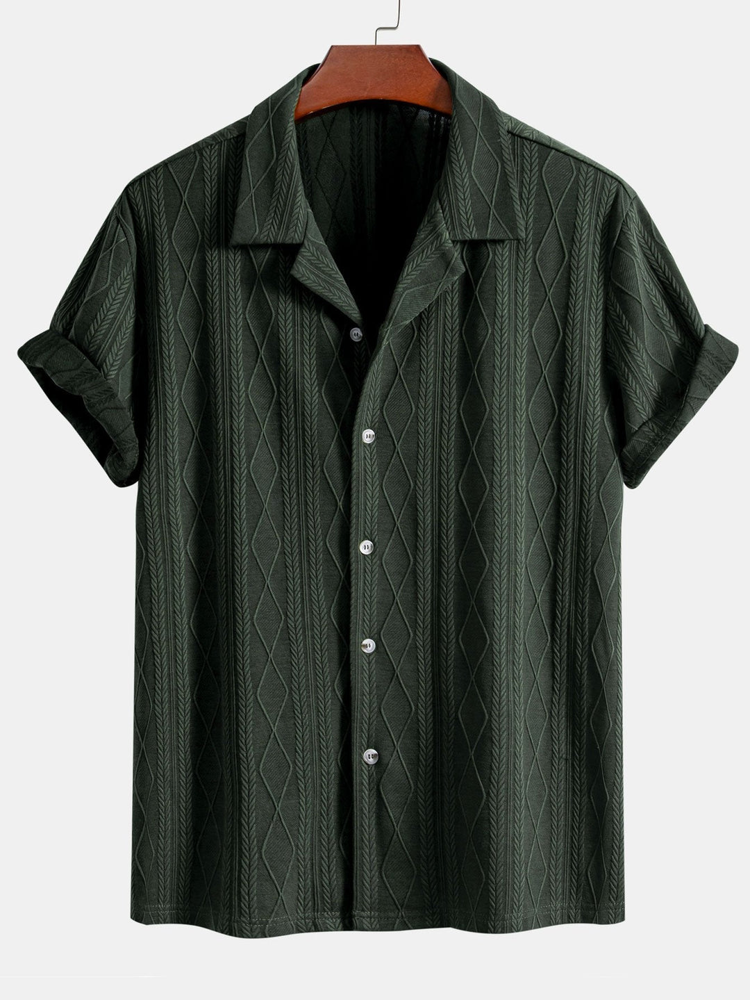 Helder - Conjunto Camisa Cubana Jacquard