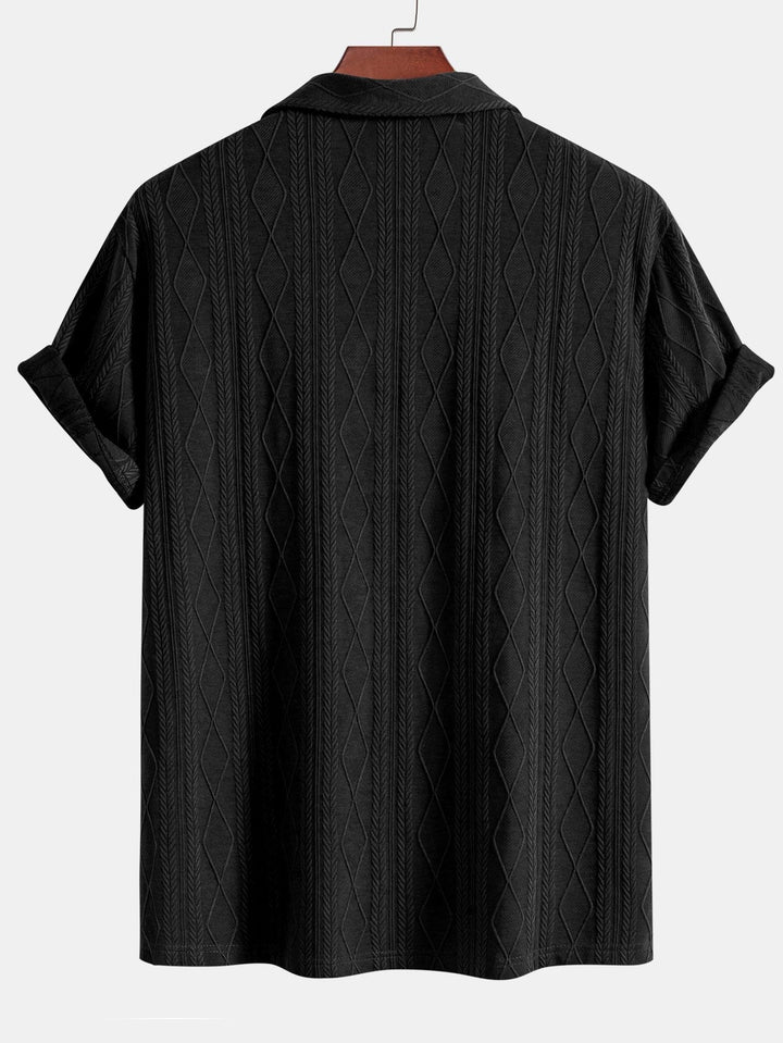 Helder - Conjunto Camisa Cubana Jacquard