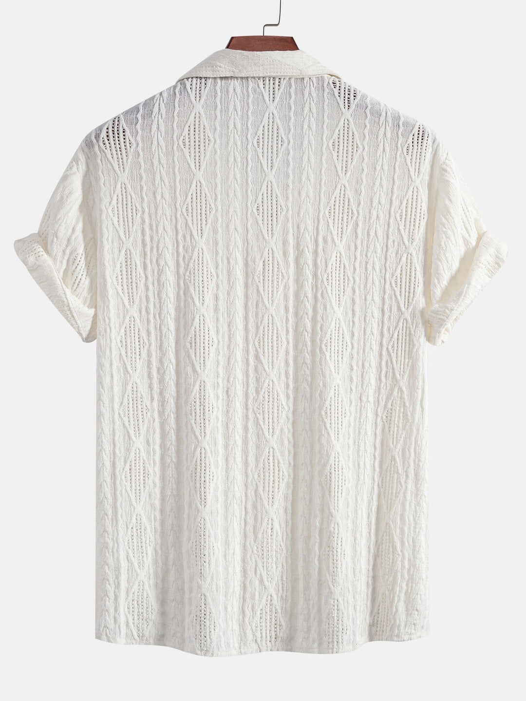 João - Camisa Cubana em Jacquard