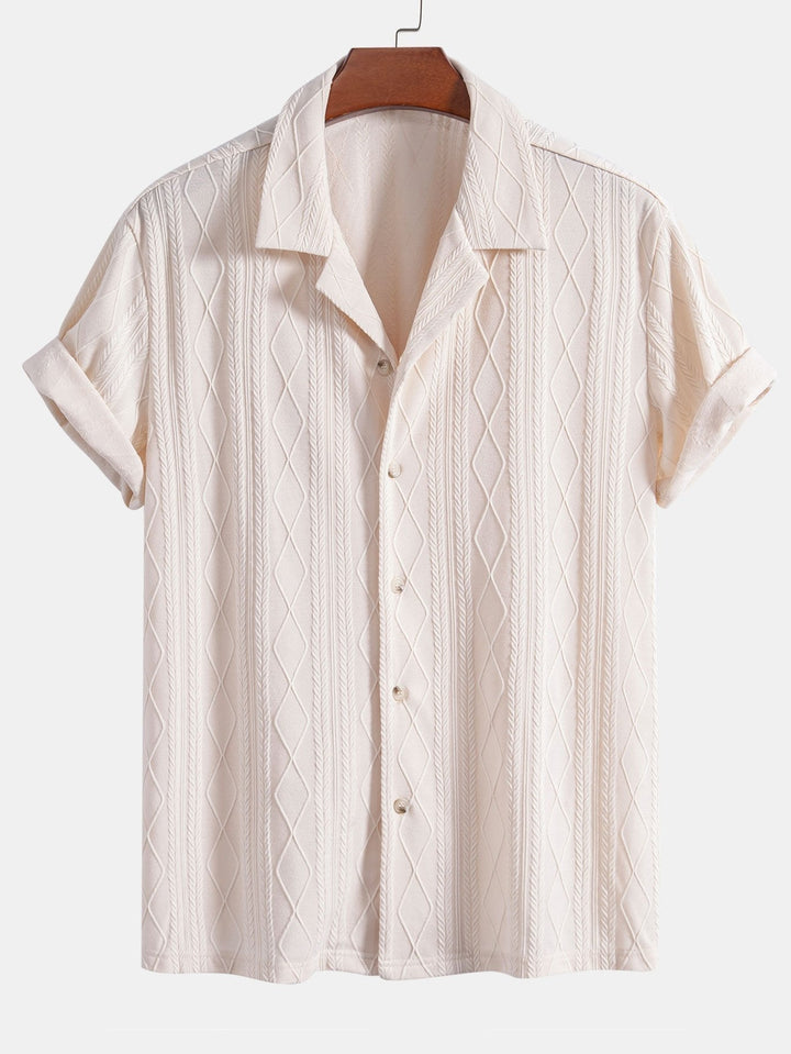 Helder - Conjunto Camisa Cubana Jacquard