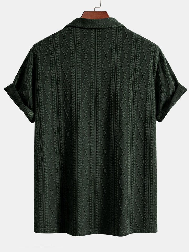 Helder - Conjunto Camisa Cubana Jacquard