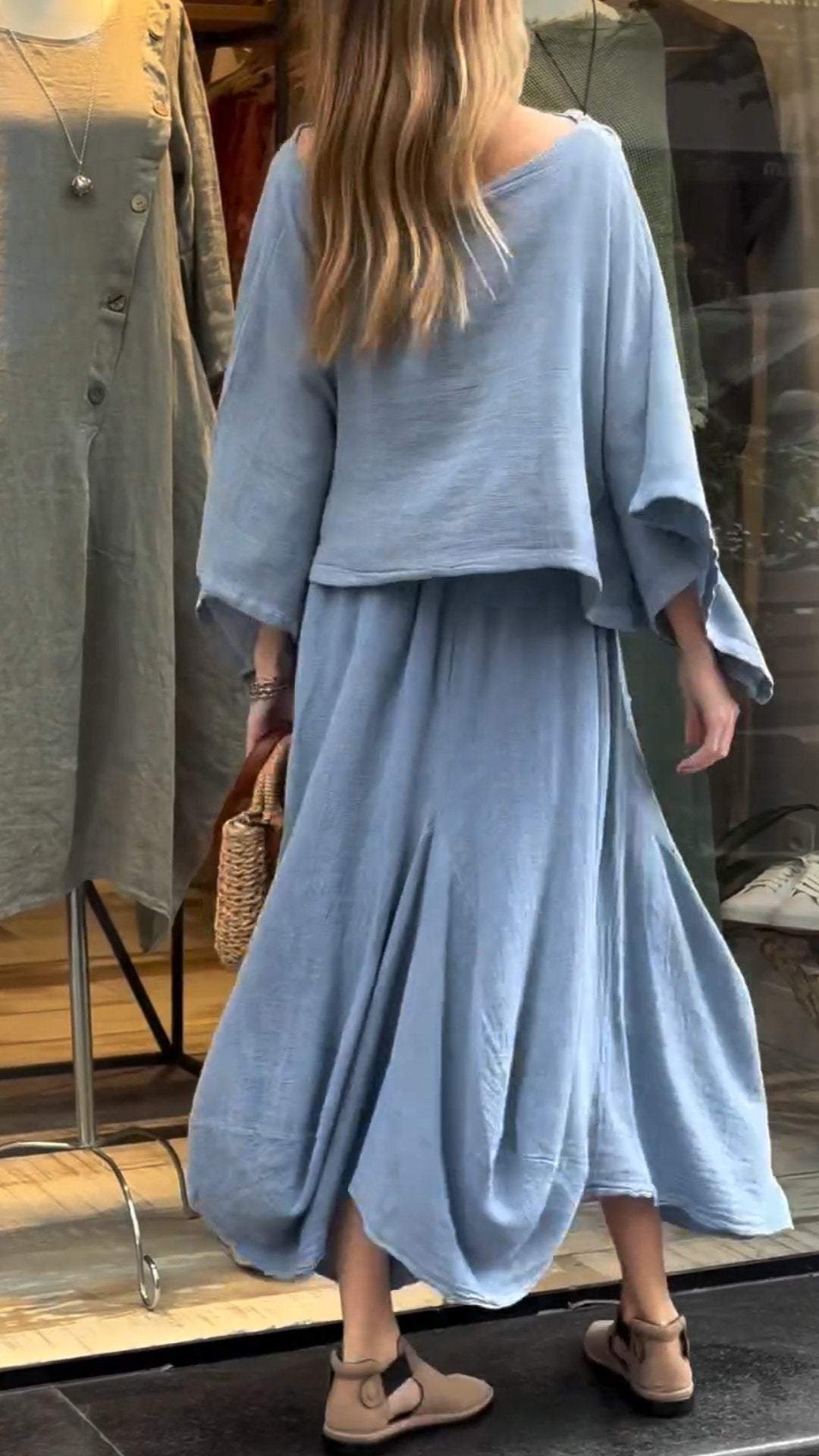 Lara - Conjunto Boho Chic 2 Peças